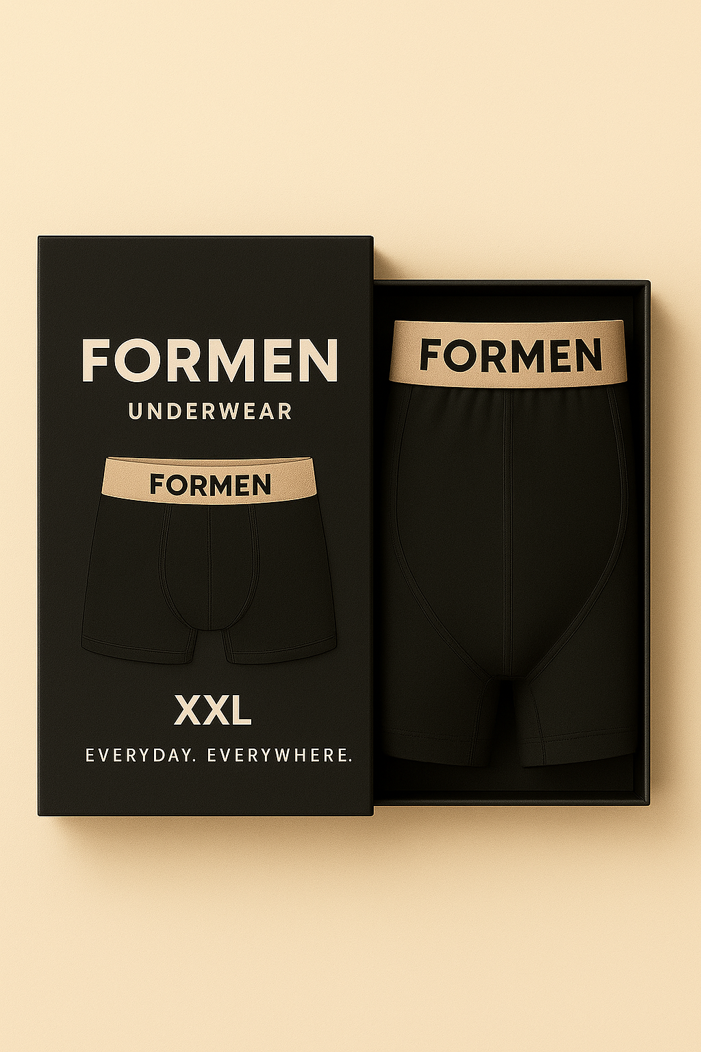FORMEN Boxer Briefs 2-Pack Breathable Men’s Underwear (Pre-Order)