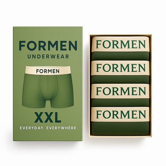 FORMEN Boxer Briefs Packs 4Pack