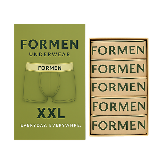 FORMEN Boxer Briefs 5Packs (Best Value Pack)