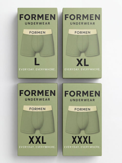 FORMEN Boxer Briefs 5Packs (Best Value Pack)